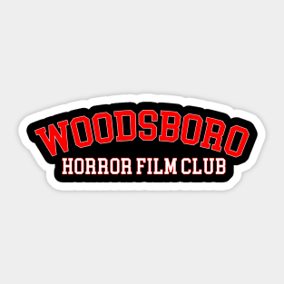 Woodsboro Scream Scary Movie Sticker